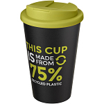 Americano® Eco 350 ml recycled tumbler with spill-proof lid 2