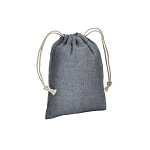 Recycled cotton gift bag, 150 g/m2, 10 x 14 cm 1