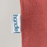 Recycled cotton shopping bag 190 g/m2, long handles, 38 x 42 cm 4