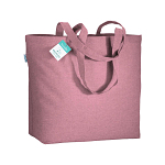 190 g/m2 recycled cotton shopping bag with long handles and gusset 1