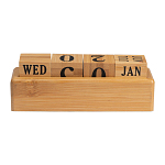 Calendar perpetuu din bambus 4