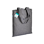 280g/m2 recycled cotton shopping bag, long handles 1