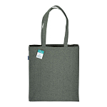 280g/m2 recycled cotton shopping bag, long handles and gussets 2