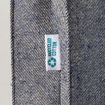 280g/m2 recycled cotton shopping bag, long handles and gussets 4