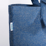 280 g/m2 recycled cotton shopper with double handles 4