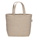 Geantă shopper din bumbac reciclat - 150 g/m² cu mânere scurte 2