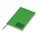 Caiet A5 cu coperta moale PU „Stripes” 1