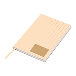 Caiet A5 cu coperta moale PU „Stripes” 1