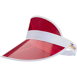 Bright cap with transparent visor 3
