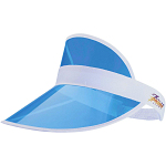 Bright cap with transparent visor 3