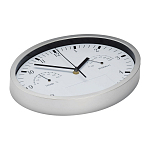Wall clock with hygro, thermo 3