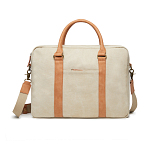 Geanta pentru laptop VINGA Bosler din canvas reciclat 1