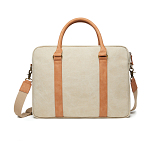 Geanta pentru laptop VINGA Bosler din canvas reciclat 4