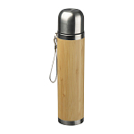 Cana din o?el inoxidabil cu bambus, 350ml 1