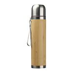 Cana din o?el inoxidabil cu bambus, 350ml 2
