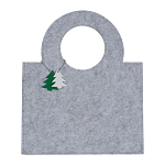 Felt bag with fir tree pendant 2