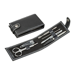 Set manichiura 7 piese in etui de piele 1