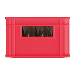 Bottle opener in the shape of a beer crate 3