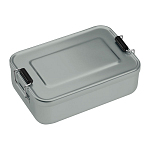 Aluminum lunchbox with closure 1