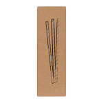 Set de 100buc paie din carton 3