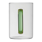 Cana din sticla cu toarta colorata, 250 ml 4