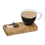 Set espresso din bambus 2
