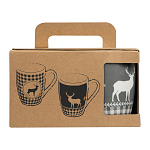 Set cani de craciun, 300ml 4