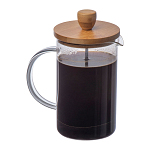 Filtru cafea/ceai cu capac din bambus 2