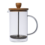 Filtru cafea/ceai cu capac din bambus 3