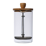 Filtru cafea/ceai cu capac din bambus 4