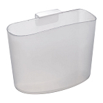 Teabag holder, transp. frosted 1