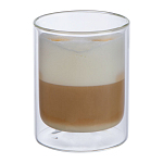 Pahar din sticla cu perete dublu, 330 ml 3