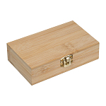 Set cuburi de granit in cutie bambus 4