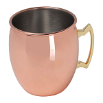 Cana din otel inoxidabil „Moscow Mule” cu invelis 1