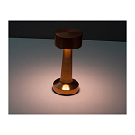 Lampa de birou din otel inoxidabil cu acumulator 2