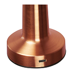 Lampa de birou din otel inoxidabil cu acumulator 4