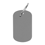 Breloc cu placuta metalica 2
