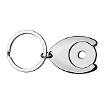 Keyring with shopping chip 3
