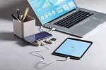 suport multifunctional pentru pixuri, Ampdesk 4