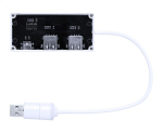 Hub USB transparent, Brante 4