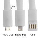 cablu de incarcare USB breloc, Holnier 2