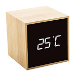 ceas din bambus, cu alarma, Boolarm 4