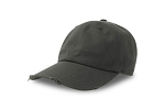 DAD HAT DESTROYED-S DARK GREY 1