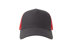 RAPPER COTTON-S DK GREY-RED 2
