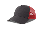 RAPPER COTTON-S DK GREY-RED 1