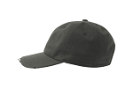 DAD HAT DESTROYED-S DARK GREY 4