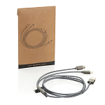 Cablu de incarcare 3 in 1 impletit 4