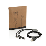 Cablu de incarcare 6 in 1 Light up logo 4