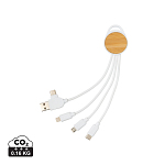 Cablu rotund Ontario 6 in 1 din plastic reciclat RCS 2