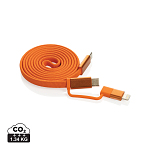 Cablu magnetic 2-in-1 Arc 60W RCS ultra-subtire 2
